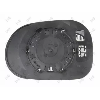 Verre de rétroviseur, rétroviseur extérieur ABAKUS 2426G04