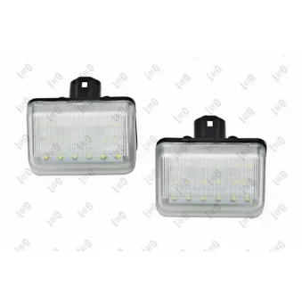 Feu éclaireur de plaque ABAKUS