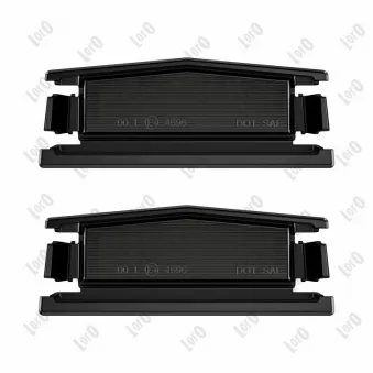 Feu éclaireur de plaque ABAKUS L30-210-0006LED