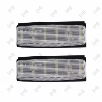 Feu éclaireur de plaque ABAKUS L30-210-0007LED