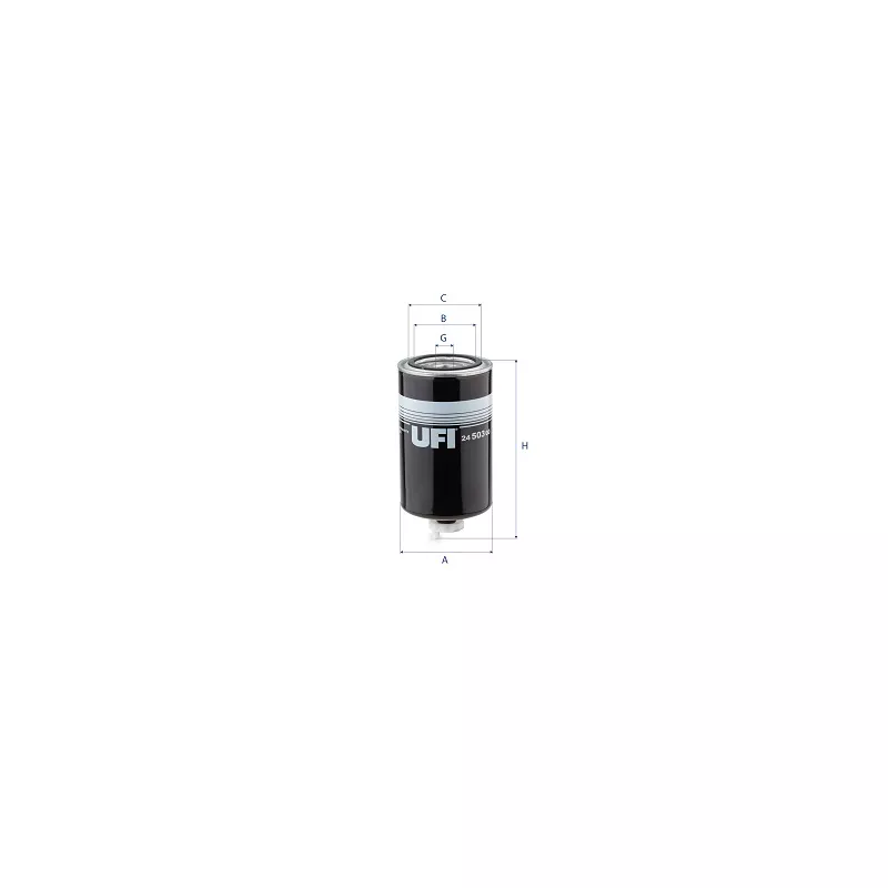 Filtre à carburant UFI 24.503.00