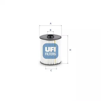 Filtre à huile UFI