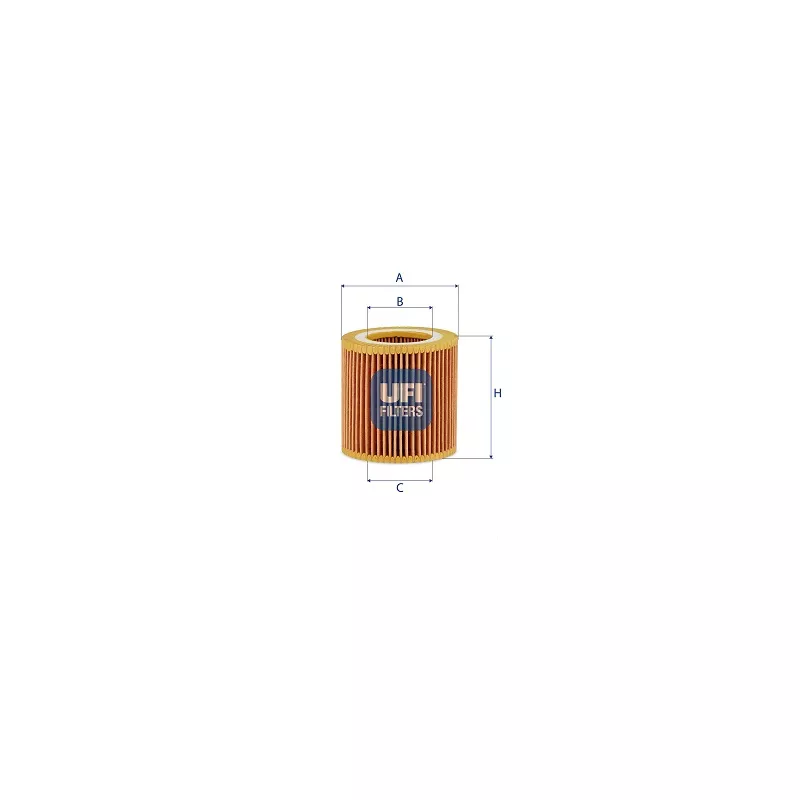 Filtre à huile UFI 25.232.00