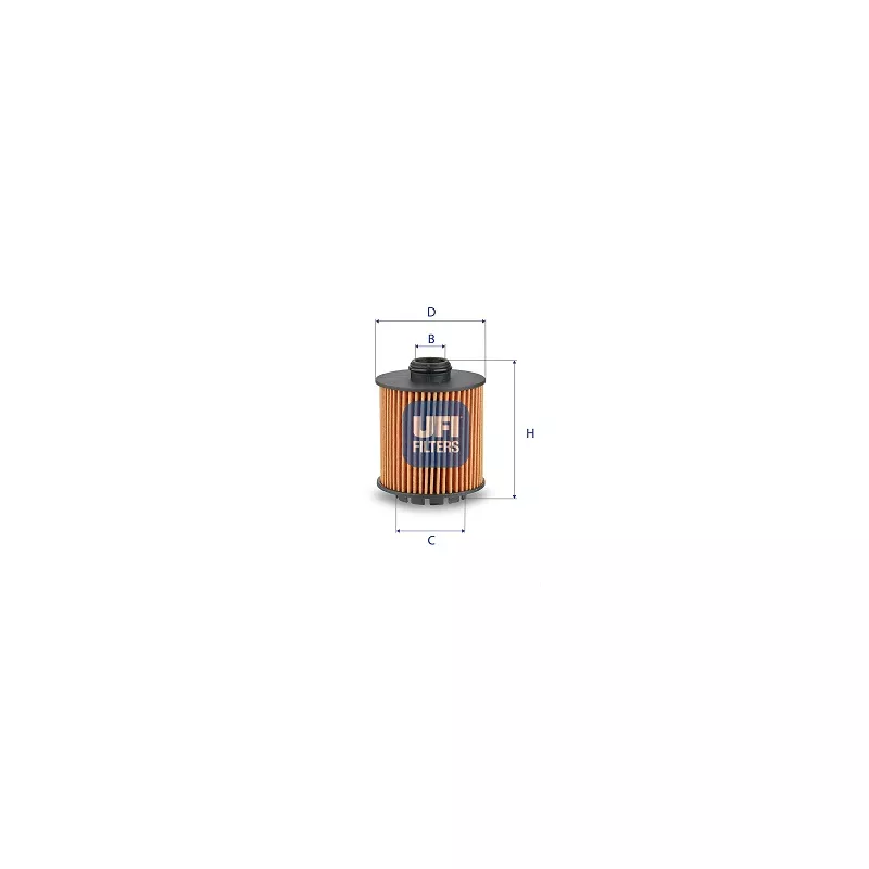 Filtre à huile UFI 25.288.00
