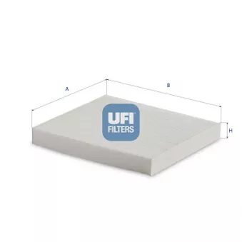 Filtre, air de l'habitacle UFI