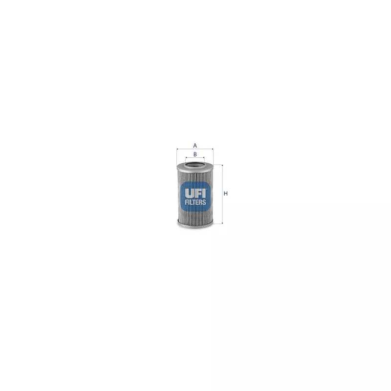 Filtre, système hydraulique de travail UFI 85.186.00