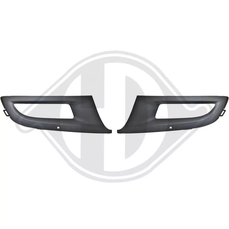 Grille de ventilation, pare-chocs DIEDERICHS 2206048