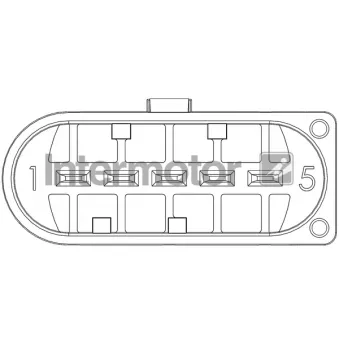 Débitmètre de masse d'air INTERMOTOR