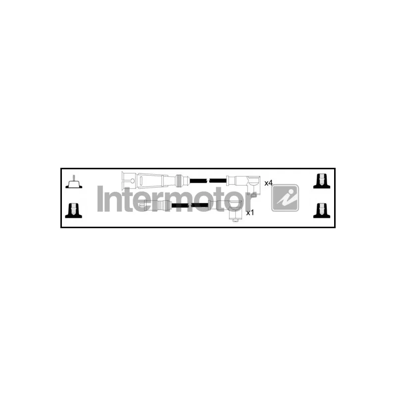Kit de câbles d'allumage INTERMOTOR 73589