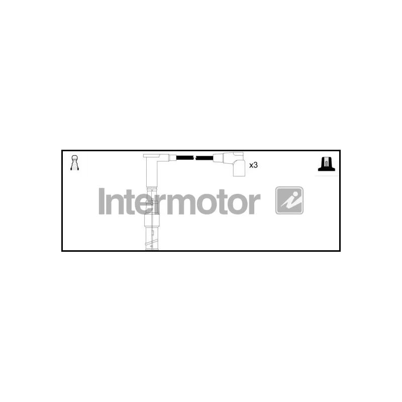Kit de câbles d'allumage INTERMOTOR 73652