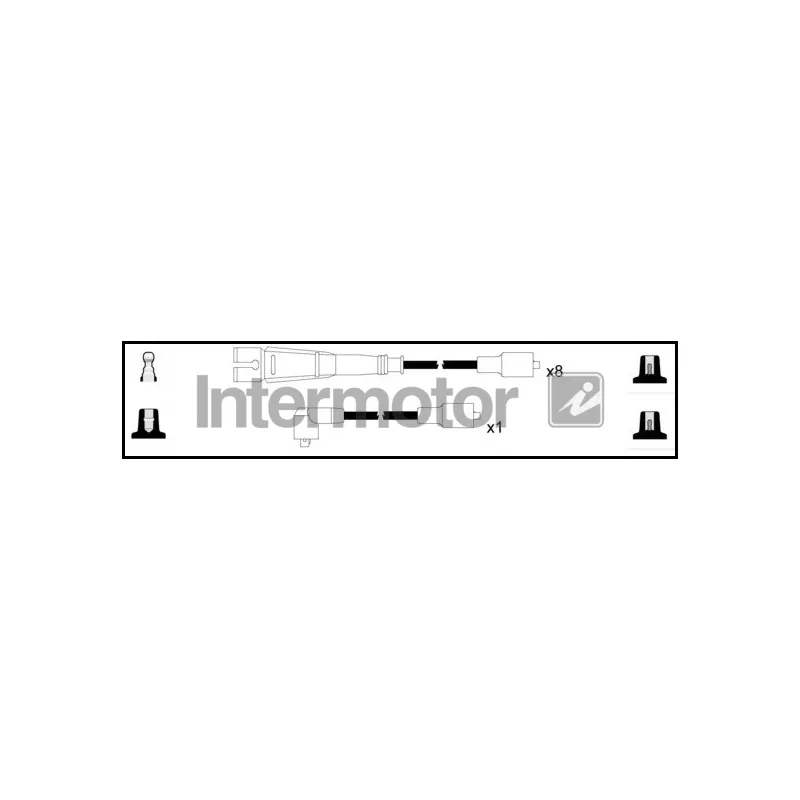 Kit de câbles d'allumage INTERMOTOR 73760