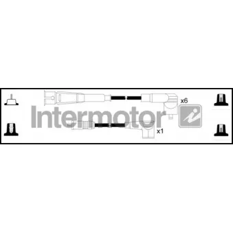 Kit de câbles d'allumage INTERMOTOR