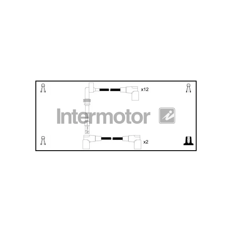 Kit de câbles d'allumage INTERMOTOR 76159