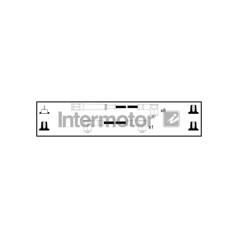 Kit de câbles d'allumage INTERMOTOR 76292