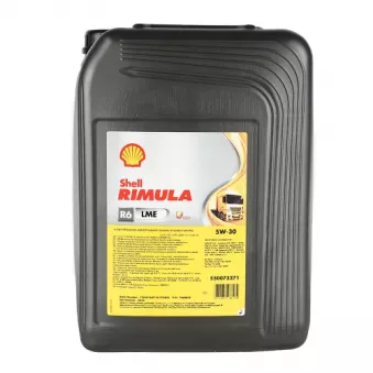 Huile moteur 5W-30 RIMULA R6 LME – 20L SHELL