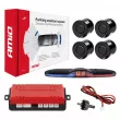 Ensemble de capteurs de stationnement capteurs de recul MAX LED 4 capteurs noirs - AMIO 02287 - Visuel 1