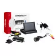 Ensemble de capteurs de stationnement TFT02 4,3" avec caméra HD-301-IR 4 capteurs blancs AMIO 02678 - Visuel 1