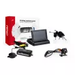 Ensemble de capteurs de stationnement TFT02 4,3" avec caméra HD-315-LED 4 capteurs blancs AMIO 02683 - Visuel 1