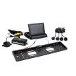 Ensemble de capteurs de stationnement TFT02 4,3" avec caméra HD-402-LED 4 capteurs noirs "GOLD" AMIO 02702 - Visuel 1