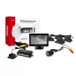 Ensemble de capteurs de stationnement TFT01 4,3" avec caméra HD-301-IR 4 capteurs noirs Camion AMIO 02723 - Visuel 1