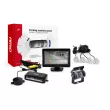 Ensemble de capteurs de stationnement TFT01 4,3" avec caméra HD-501-IR 4 capteurs argentés AMIO 02676 - Visuel 1