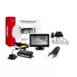 Ensemble de capteurs de stationnement TFT01 4,3" avec caméra HD-502-IR 4 capteurs argentés AMIO 02677 - Visuel 1