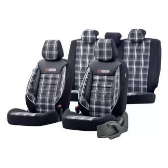 Ensemble de housses pour sièges de voiture OTOM GTI SPORT 807 AMIO OT00925