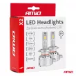 Ampoules LED voiture série X2 H3 6500K Canbus - AMIO 02971 - Visuel 1