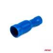 Connecteurs isolés femelles ronds cylindriques 5mm 1,5-0,25mm2 15A 10 pcs AMIO 03075 - Visuel 2