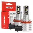 Ampoules LED pour voiture série H-mini H8 H9 H11 H16 6500K Canbus AMiO AMIO 03333 - Visuel 1