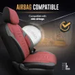 Ensemble de housses pour sièges de voiture OTOM THRONE 103 ROUGE 3-ZIP AMIO OT86756 - Visuel 3