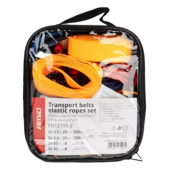 Ensemble de sangles de transport et cordes élastiques AMIO 03293