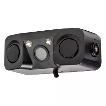 Caméra de recul avec capteurs de stationnement 2 en 1 HD-602 LED 12V AMIO 03541