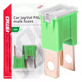 Fusibles automobiles JAPVAL PAL mâles 2 pcs 40A - AMIO 03398