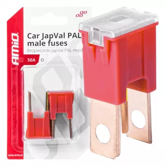 Fusibles automobiles JAPVAL PAL mâle 2 pcs 50A - AMIO 03399