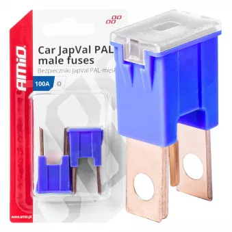 Fusibles automobiles JAPVAL PAL mâles 2 pcs 100A - AMIO 03403