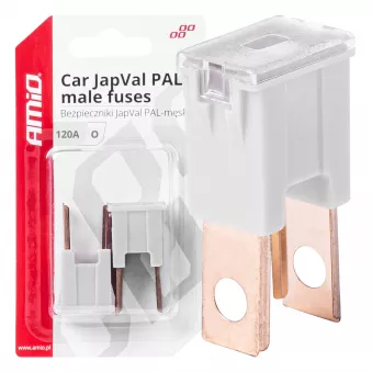 Fusibles automobiles JAPVAL PAL mâles 2 pcs 120A - AMIO 03404