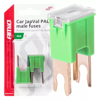 Fusibles automobiles JAPVAL PAL mâles 2 pcs 40A - AMIO 03407