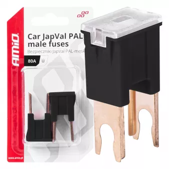 Fusibles automobiles JAPVAL PAL mâles 2 pcs 80A - AMIO 03410
