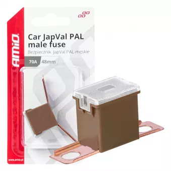 Fusible automobile JAPVAL PAL mâle 48mm 70A - AMIO 03422