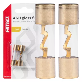 Fusibles en verre AGU 2 pcs. 30A - AMIO 03484