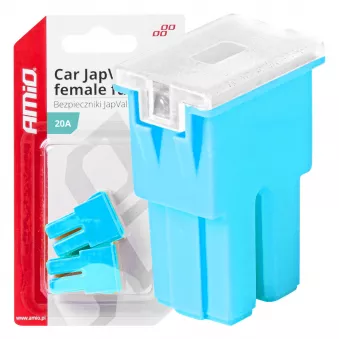 Fusibles automobiles JAPVAL PAL femelles 2 pcs 20A - AMIO 03388