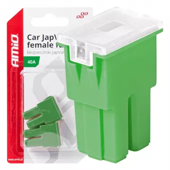 Fusibles automobiles JAPVAL PAL femelles 2 pcs 40A - AMIO 03390