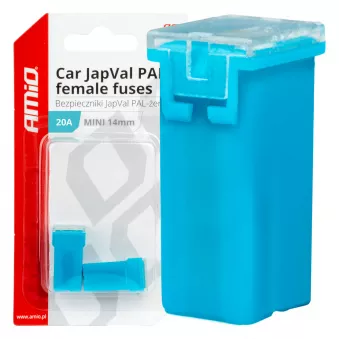 Fusibles automobiles JAPVAL PAL femelles 2 pcs 20A - AMIO 03435