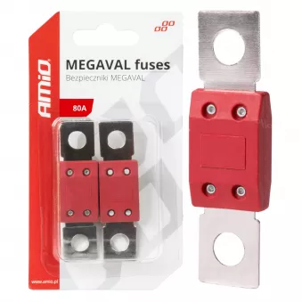 Fusibles automobiles MEGAVAL MTA 2 pcs. 80A - AMIO 03462