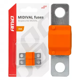 Fusibles automobiles MIDIVAL MTA 2 pcs. 30A - AMIO 03473