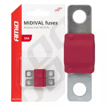 Fusibles automobiles MIDIVAL MTA 2 pcs. 50A - AMIO 03475
