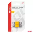 Fusibles automobiles MIDIVAL MTA 2 pcs. 60A - AMIO 03476 - Visuel 3