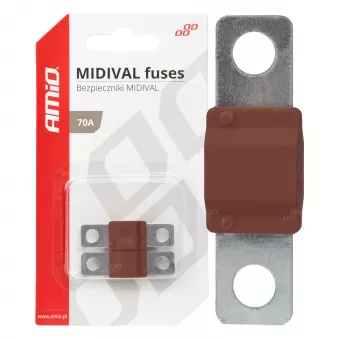 Fusibles automobiles MIDIVAL MTA 70A 2 pcs. AMIO 03477