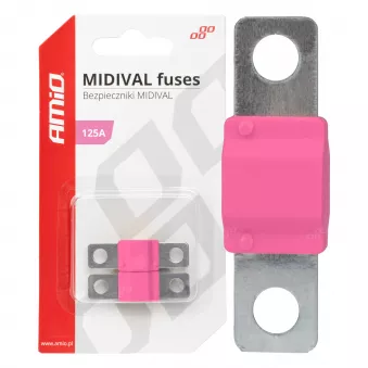 Fusibles automobiles MIDIVAL MTA 2 pcs. 125A - AMIO 03480